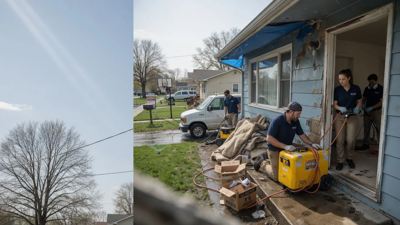 Basement Flood Cleanup in Ponderay, ID near me
